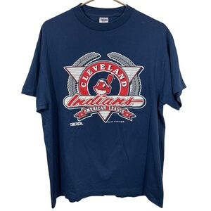 Vintage 1991 Cleveland Indians T Shirt